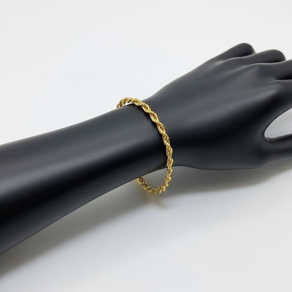 9.1Grams ROPE - 18Karat Solid Gold
Bracelet