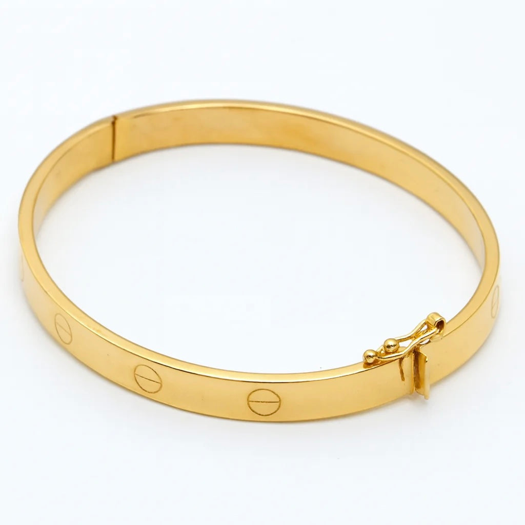 7.5Grams Plain Cartier 18Karat Gold Bracelet