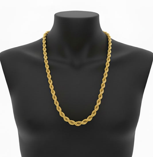 33.8Grams Rope - 18Karat Solid Gold
Chain
