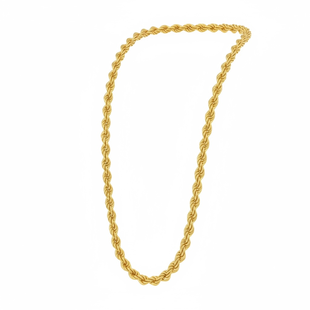 59.5Grams Rope - 18Karat Solid Gold
Chain
