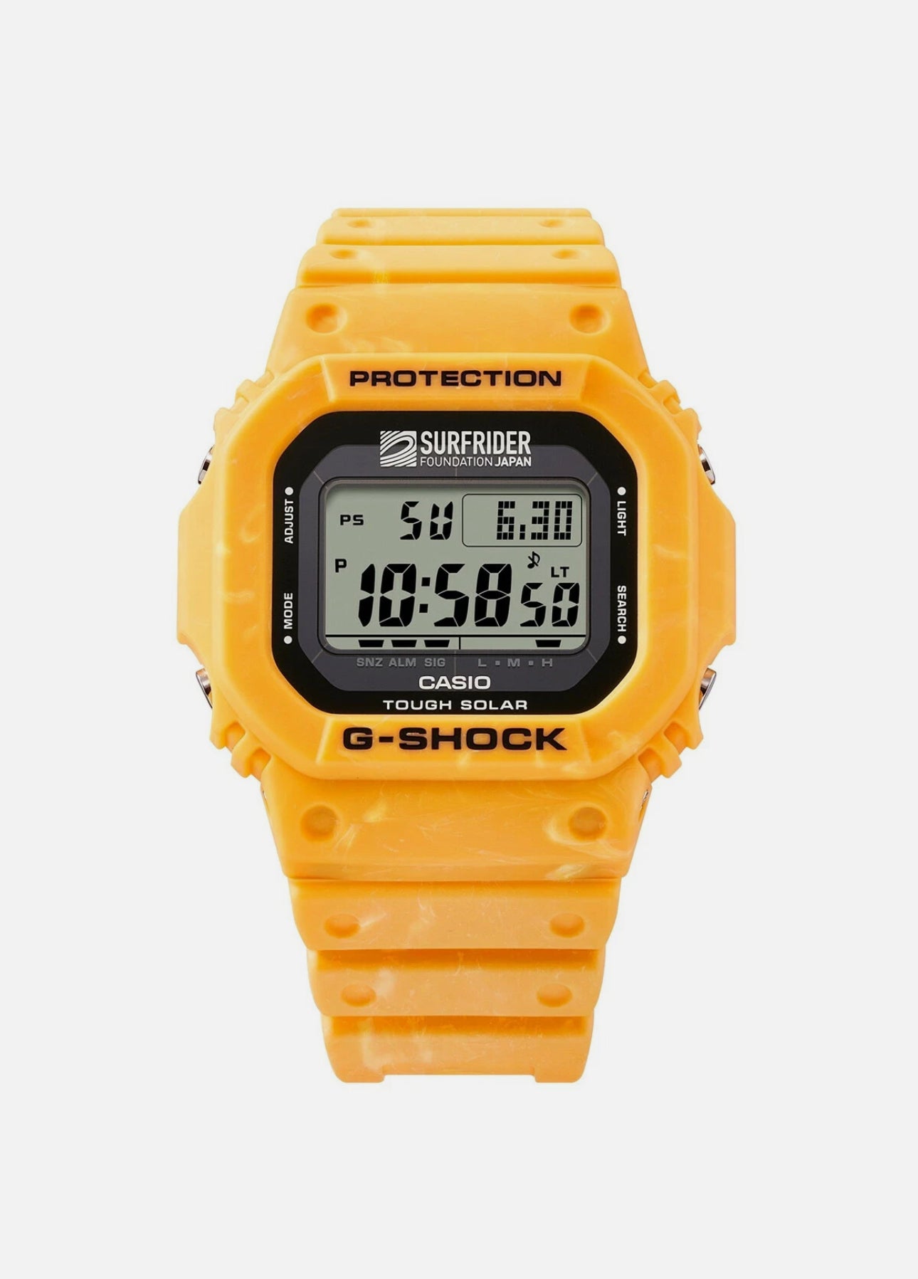 CASIO G-SHOCK SURFRIDER
FOUNDATION G-5600SFJ-9JR Yellow
2025 NEW THA