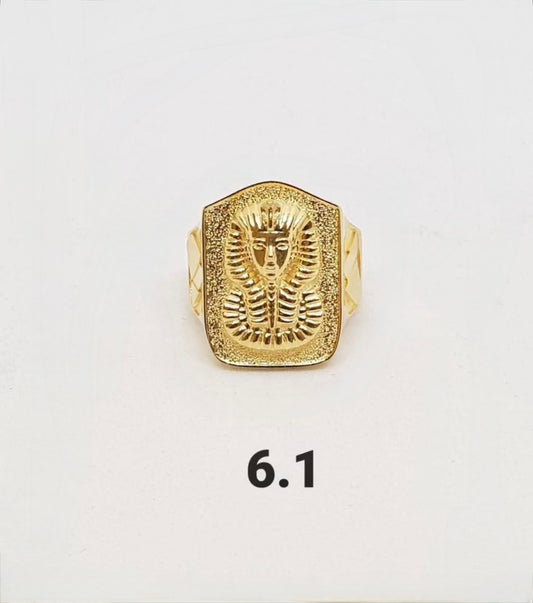 6.1Grams 18Karat Gold Pharaoh Ring