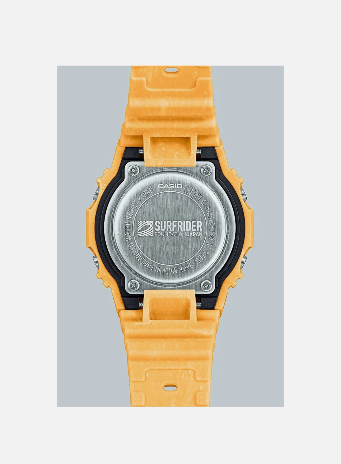 CASIO G-SHOCK SURFRIDER
FOUNDATION G-5600SFJ-9JR Yellow
2025 NEW THA