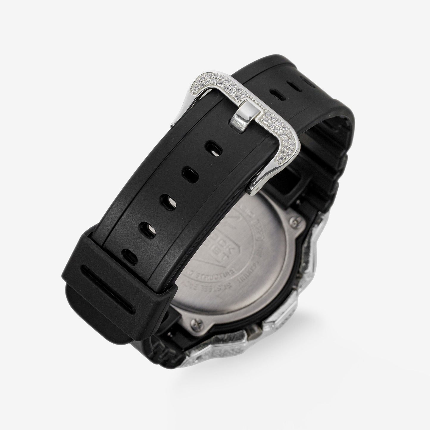 Casio G-Shock DW5600 Iced-Out Custom
