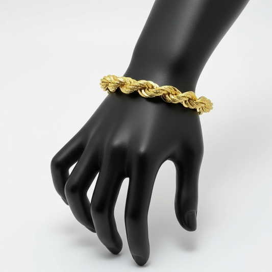22.3Grams ROPE - 18Karat Solid Gold
Bracelet