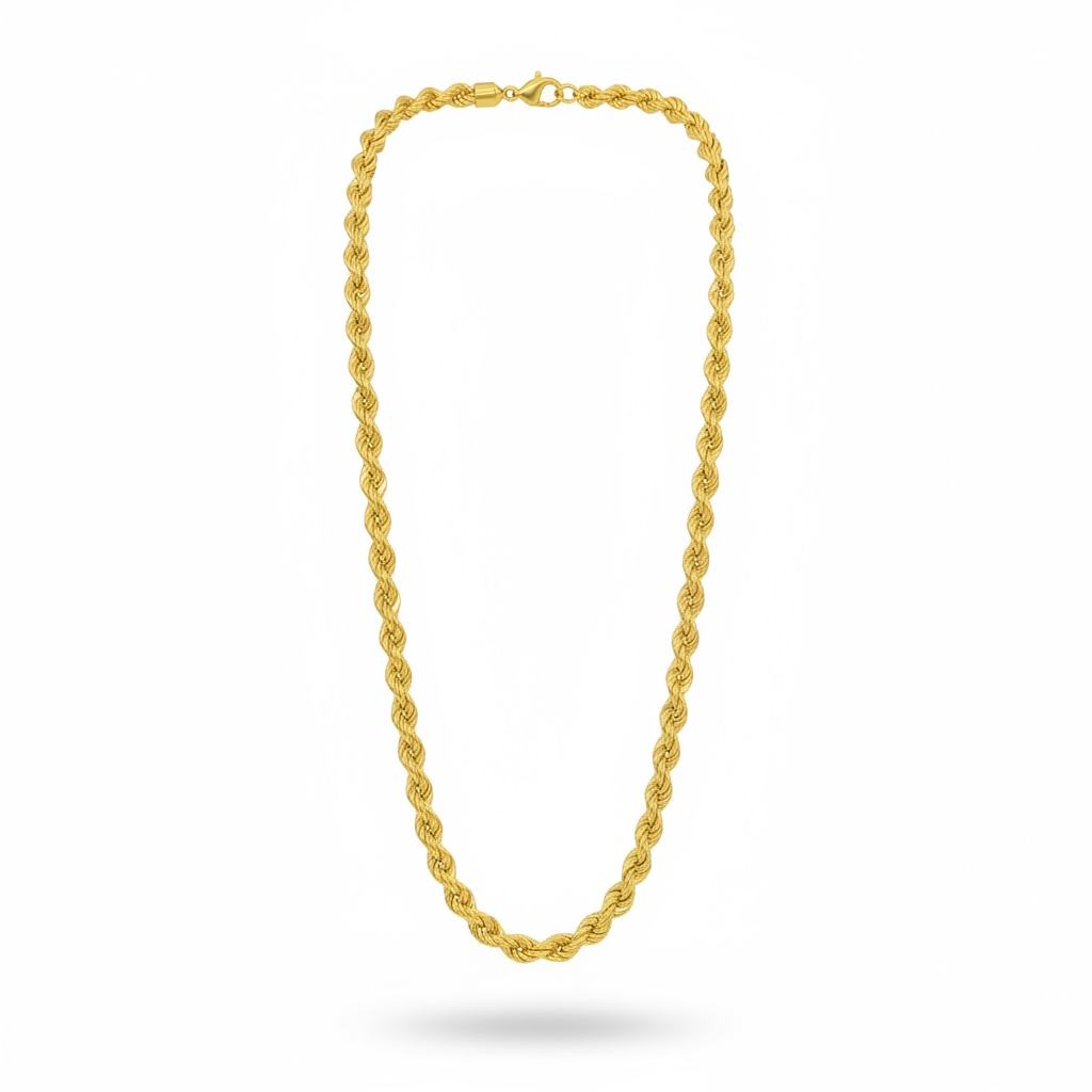 59.5Grams Rope - 18Karat Solid Gold
Chain
