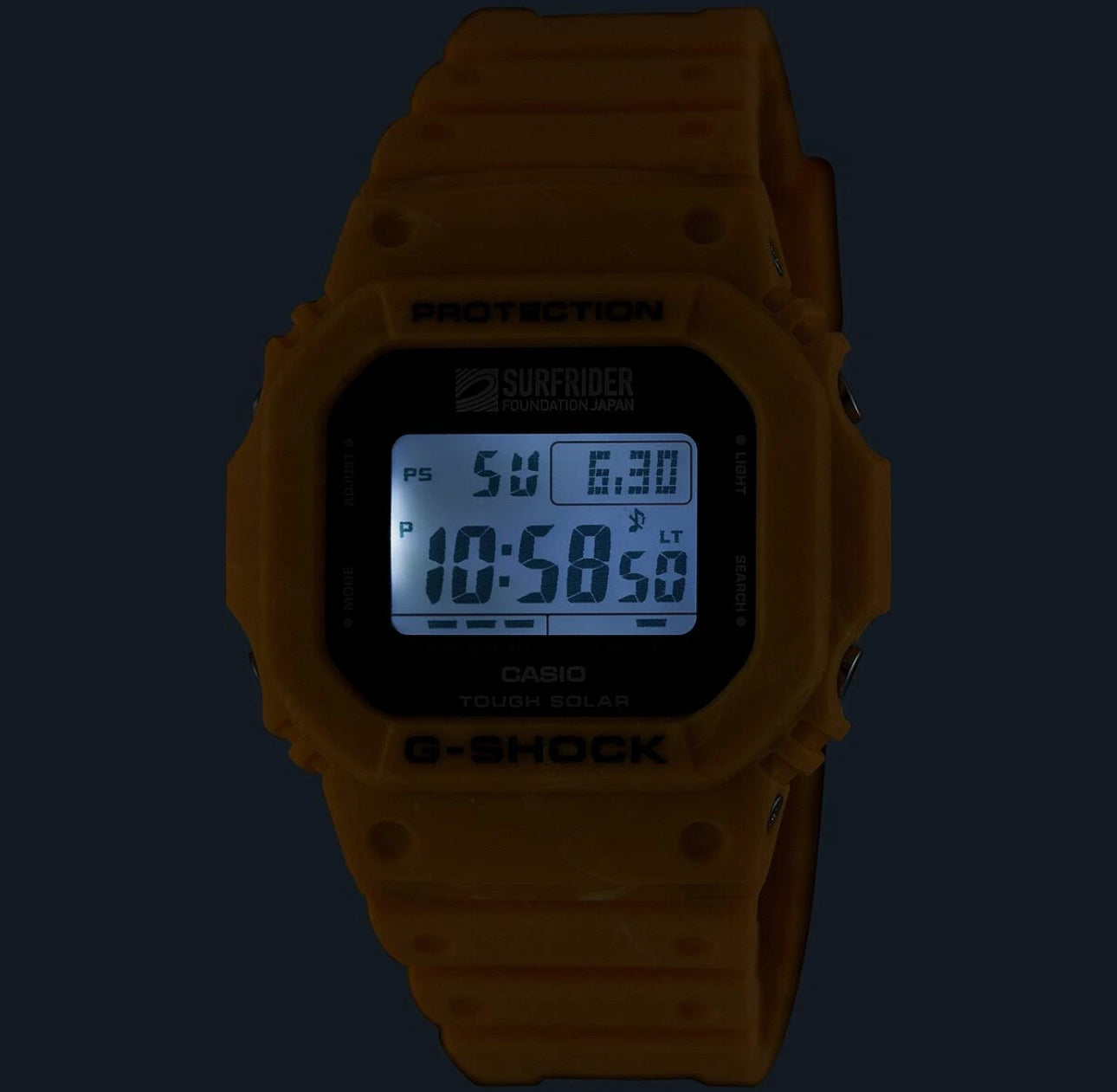 CASIO G-SHOCK SURFRIDER
FOUNDATION G-5600SFJ-9JR Yellow
2025 NEW THA