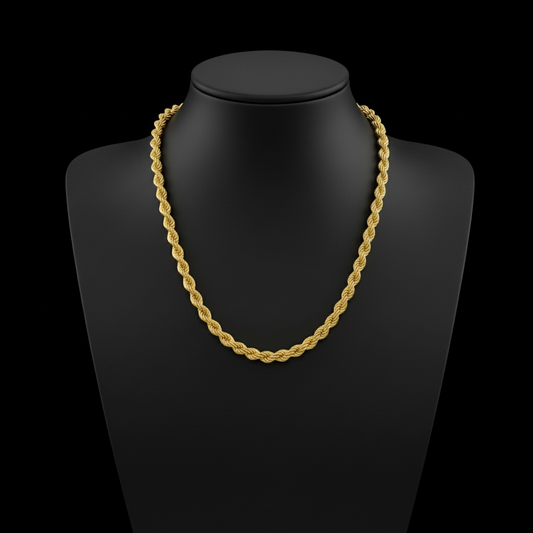 28.1Grams Rope - 18Karat Solid Gold
Chain