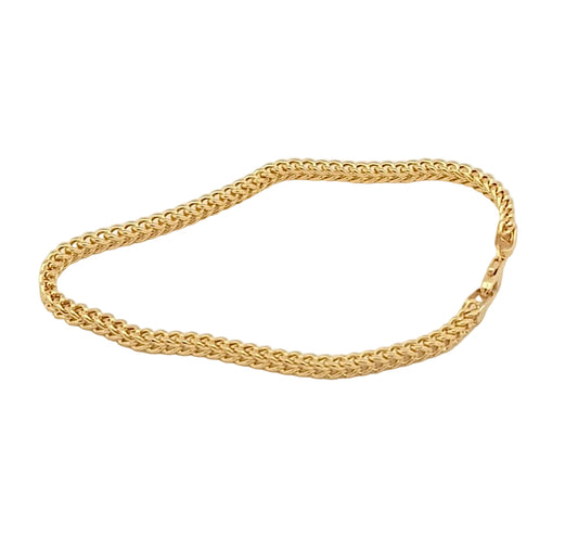 4.7Grams Curb Link 18Karat Gold
Bracelet.