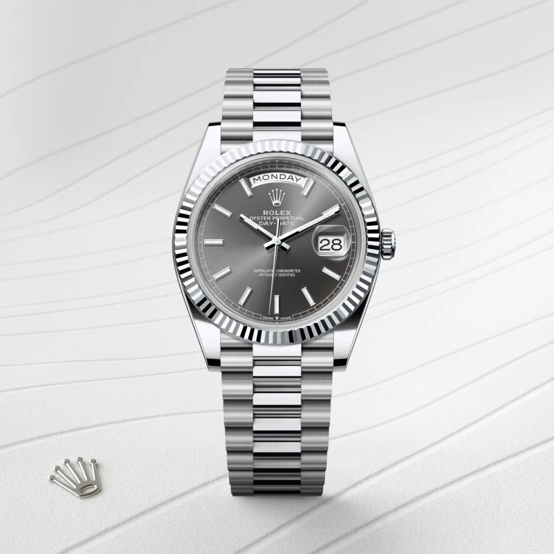 ROLEX DAY-Date 40 Oyster, 40 mm, Platinum RMC: M228236-0013