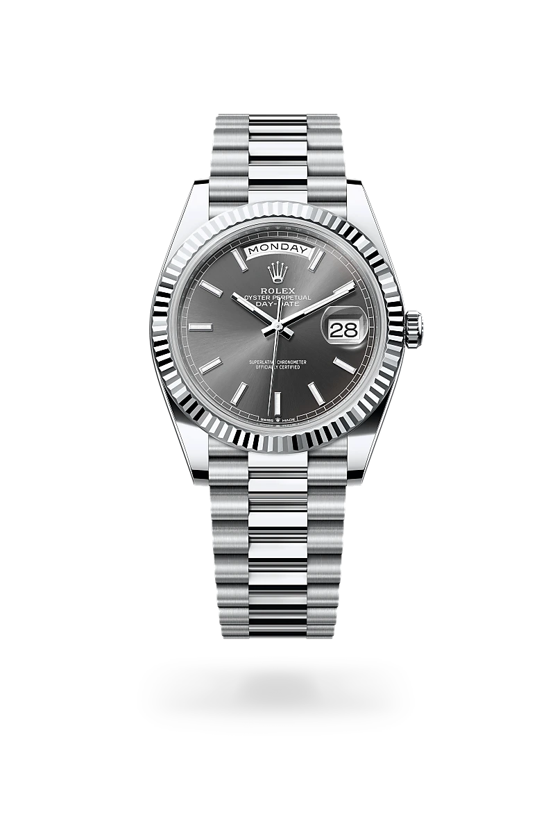 ROLEX DAY-Date 40 Oyster, 40 mm, Platinum RMC: M228236-0013