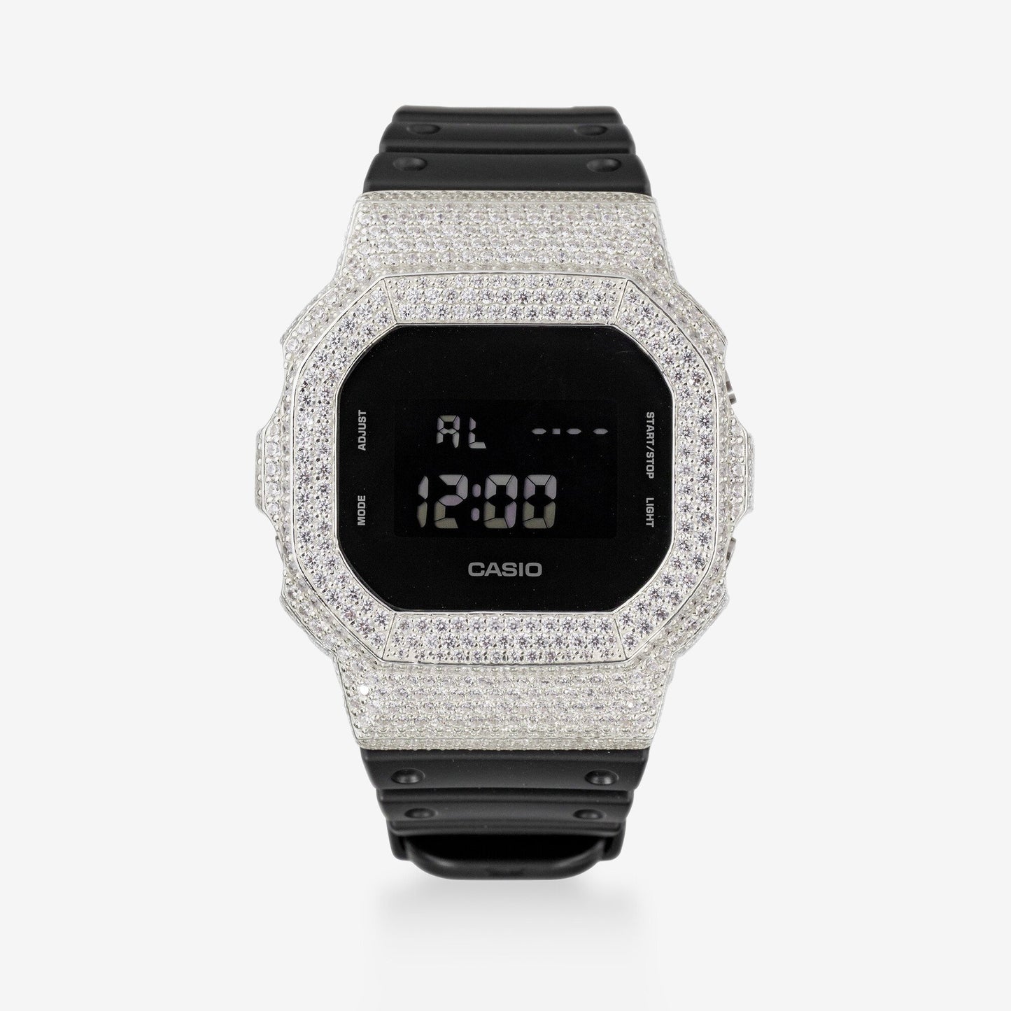 Casio G-Shock DW5600 Iced-Out Custom