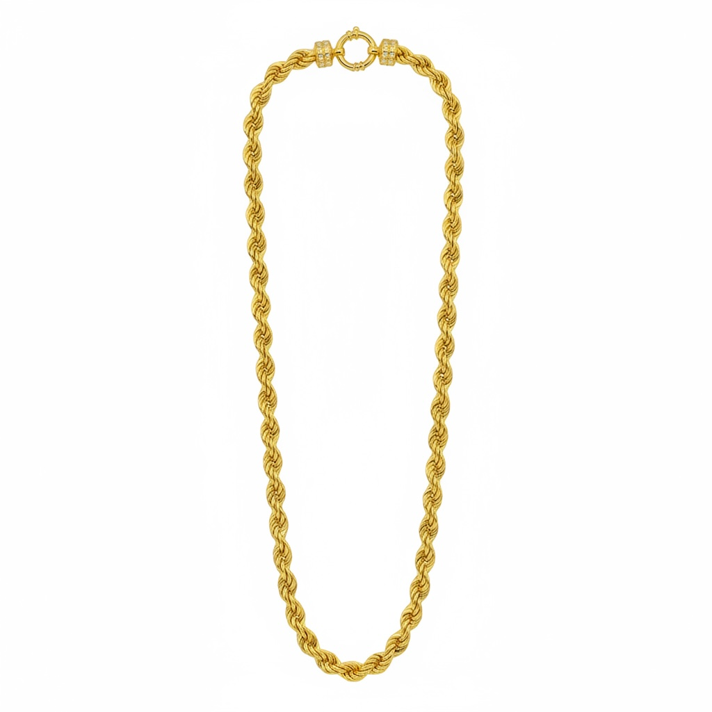 39.1Grams Rope - 18Karat Solid Gold
Chain