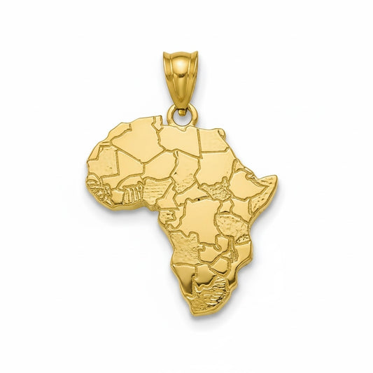 6.4Grams Africa  18Karat Gold Pendant