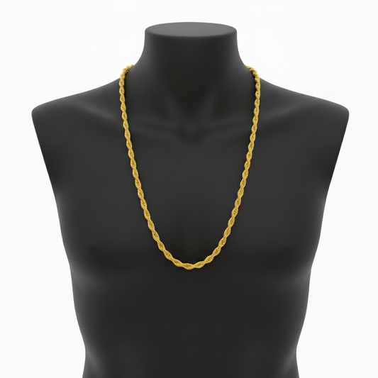 26grams Rope - 18Karat Solid Gold Chain