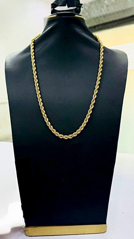 26grams Rope - 18Karat Solid Gold Chain