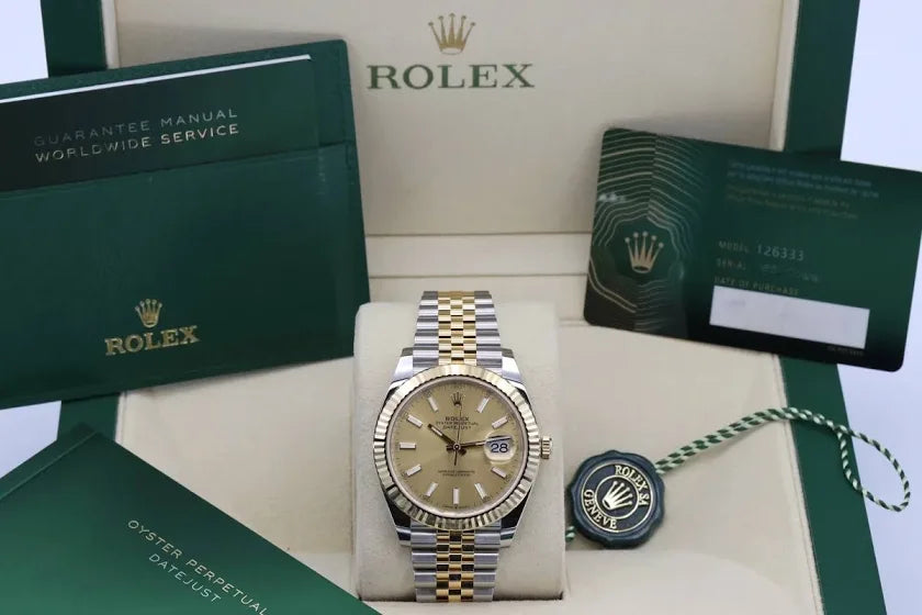 ROLEX Datejust 41
Oyster, 41 mm,
Oystersteel And Yellow Gold