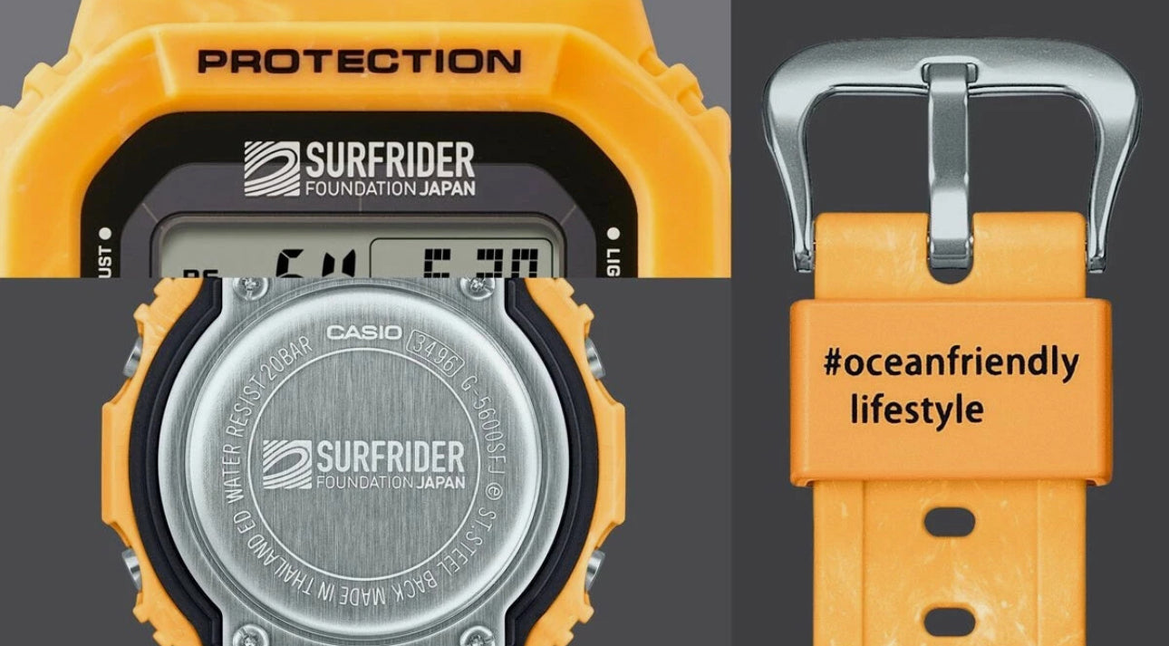 CASIO G-SHOCK SURFRIDER
FOUNDATION G-5600SFJ-9JR Yellow
2025 NEW THA