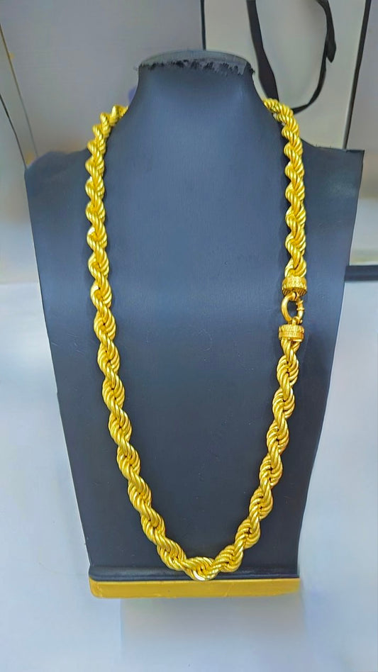 65Grams Rope - 18Karat Solid Gold Chain
