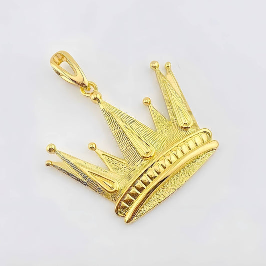 13.9Grams 18Karat Gold Crown Pendant
