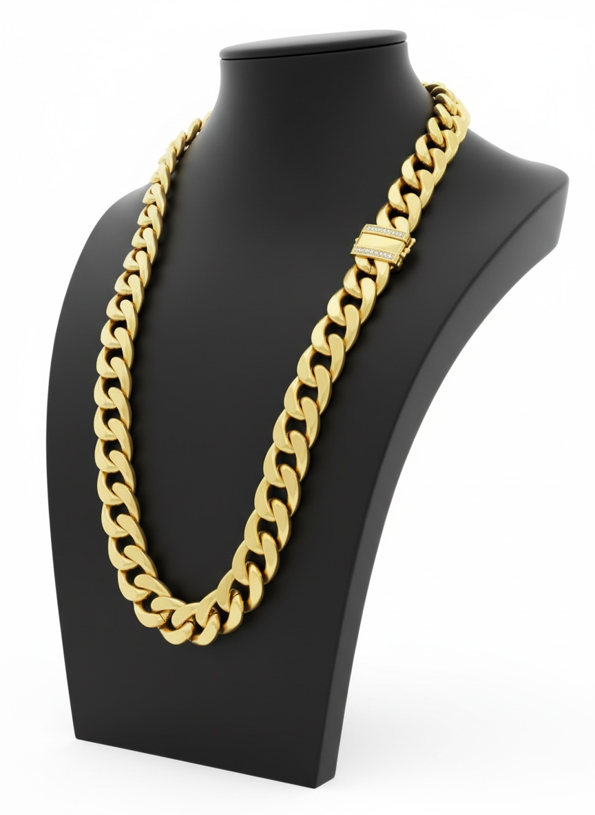 89.9Grams 18Karat Solid Gold Chain