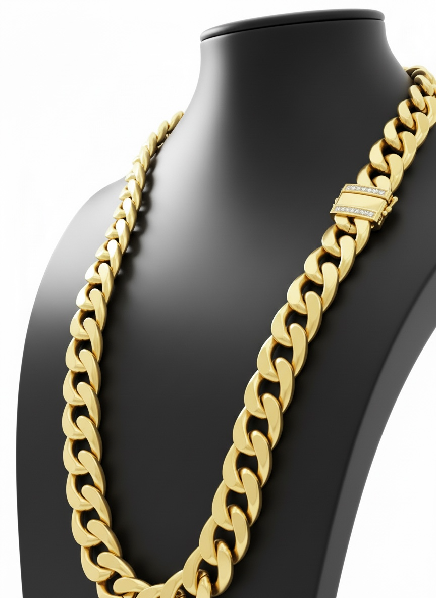 89.9Grams 18Karat Solid Gold Chain