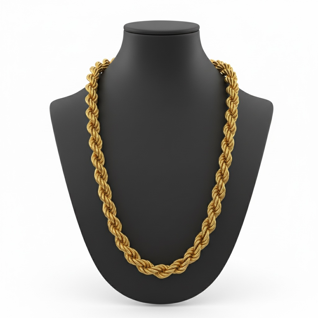 83.9Grams Rope - 18Karat Solid Gold
Chain